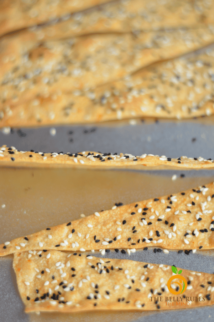 Crispy Lavash Bread Recipe (Video) The Belly Rules The Mind