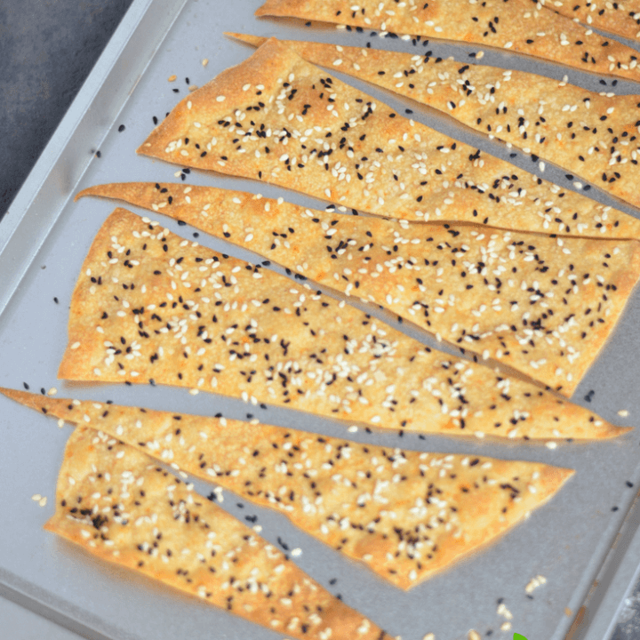 air fryer lavash chips / crackers