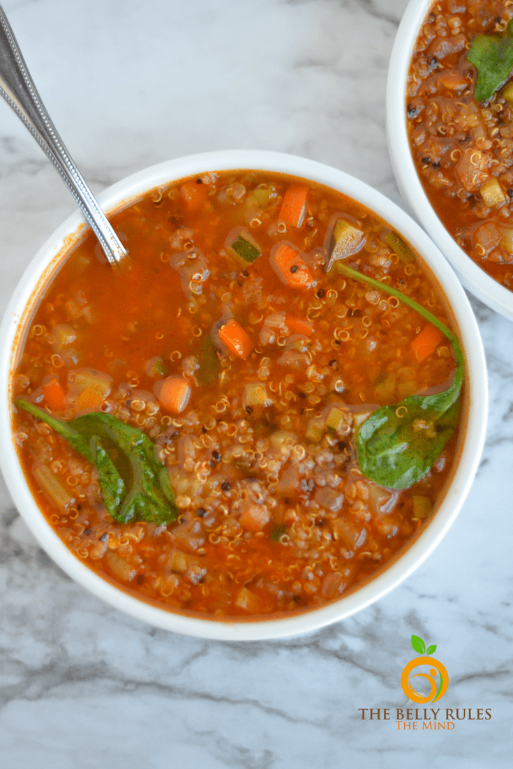 Instant Pot Vegetable Quinoa Soup