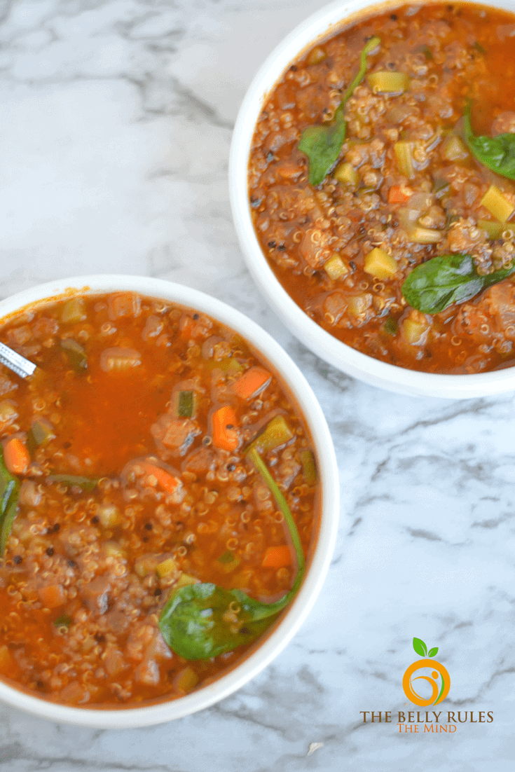 Instant pot Vegetable quinoa soup (15)