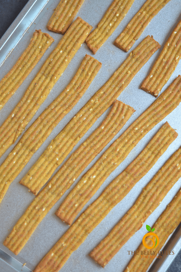 Baked Crispy Chickpea Snack Sticks