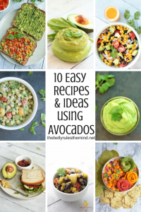 10 Easy Avocado Recipes & Ideas - The Belly Rules The Mind