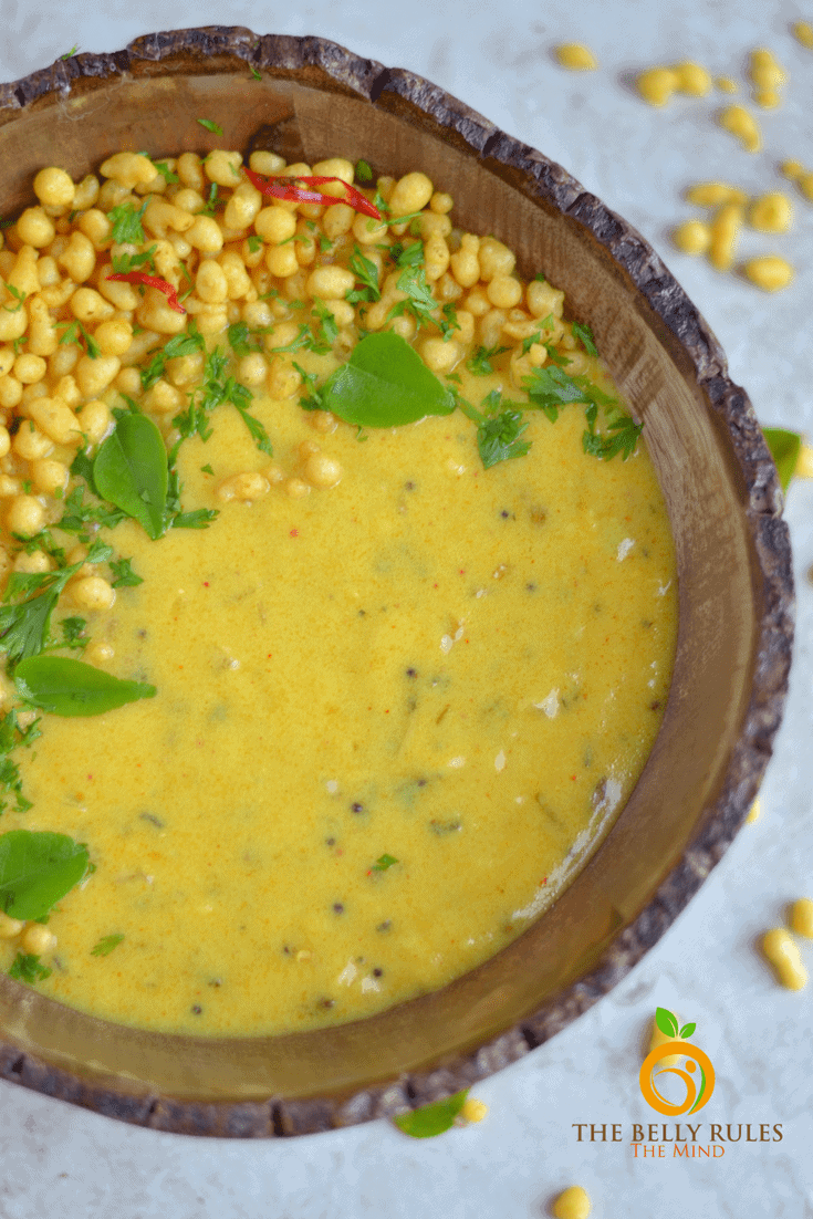 Instant Pot Punjabi Kadhi Recipe (Video) | TheBellyRulesTheMind