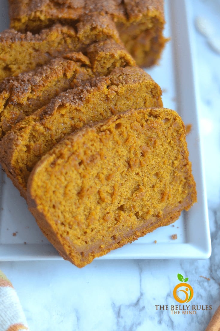 vegan pumpkin bread