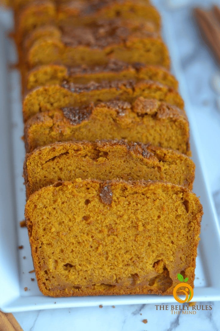 vegan pumpkin bread