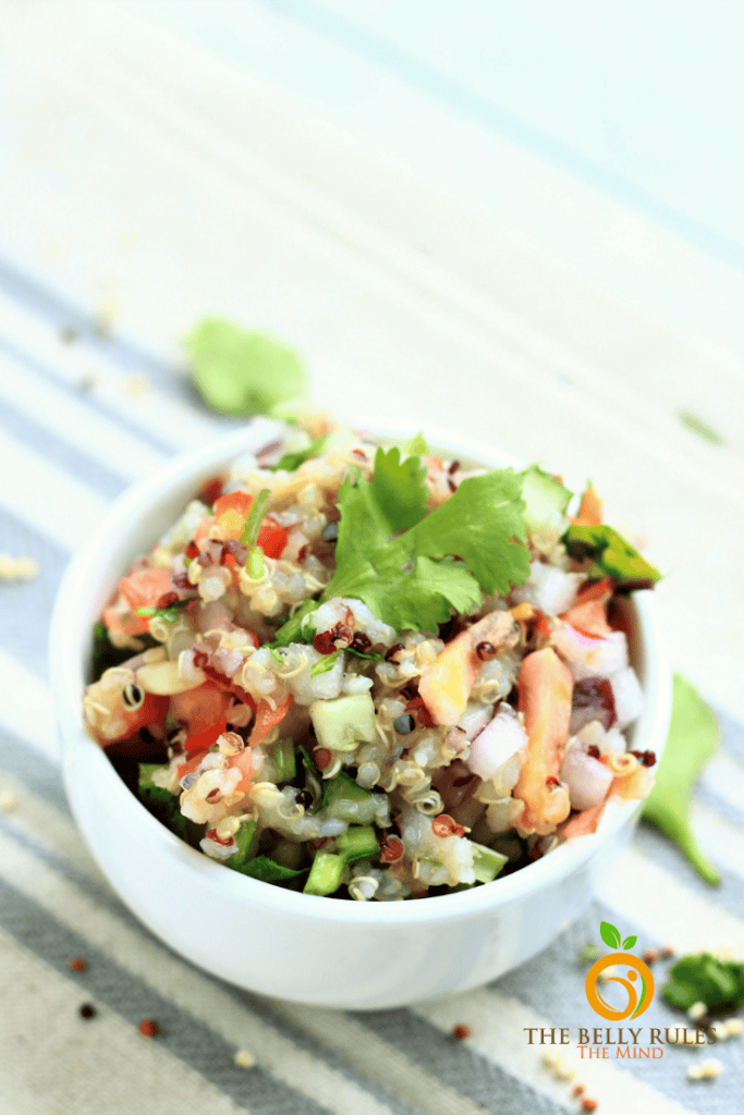 Vegan Quinoa Ceviche The Belly Rules The Mind
