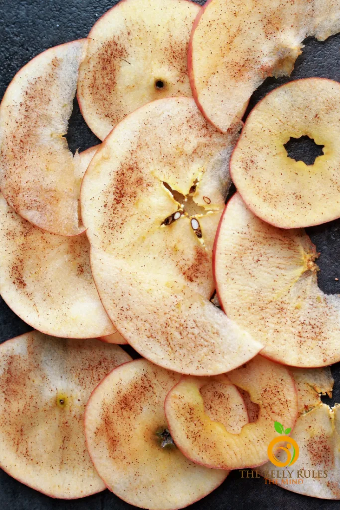 Apple slices for apple chips