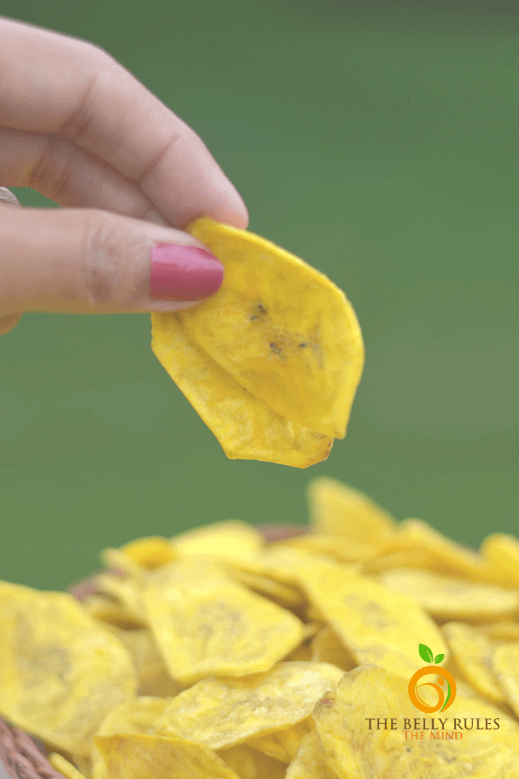 Healthy Plantain chips - Banana chips