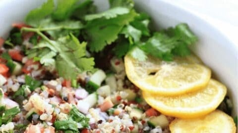vegan ceviche quinoa salad recipe