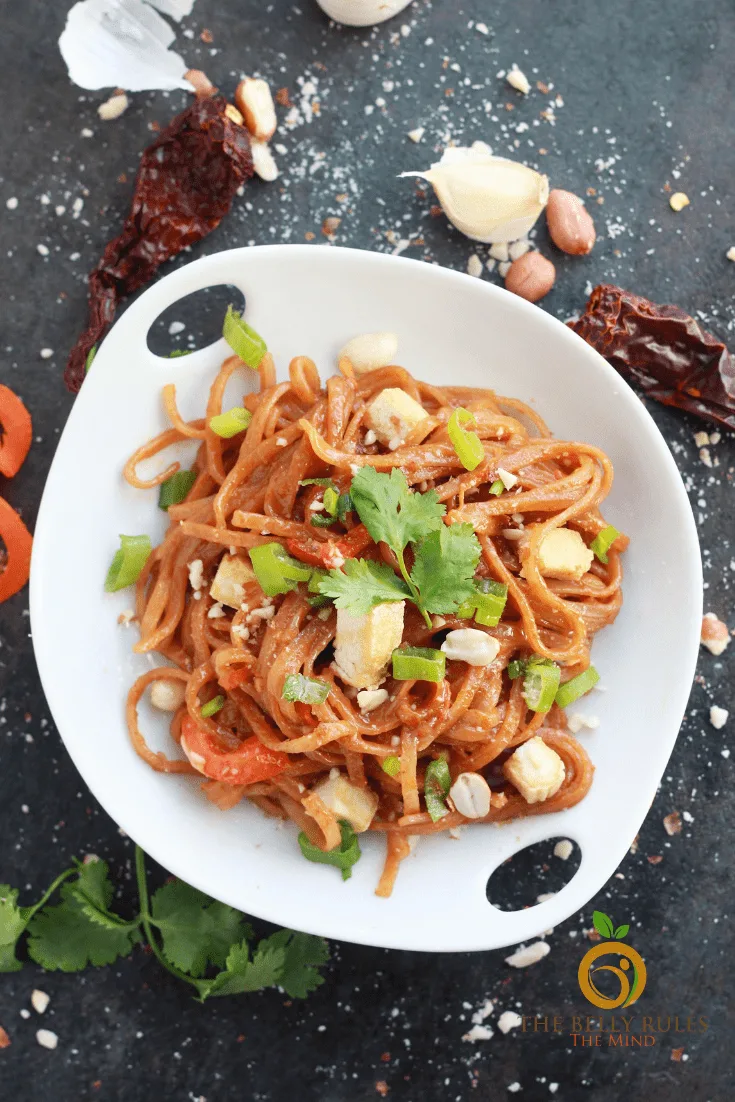 Vegan Pad Thai Noodles Recipe
