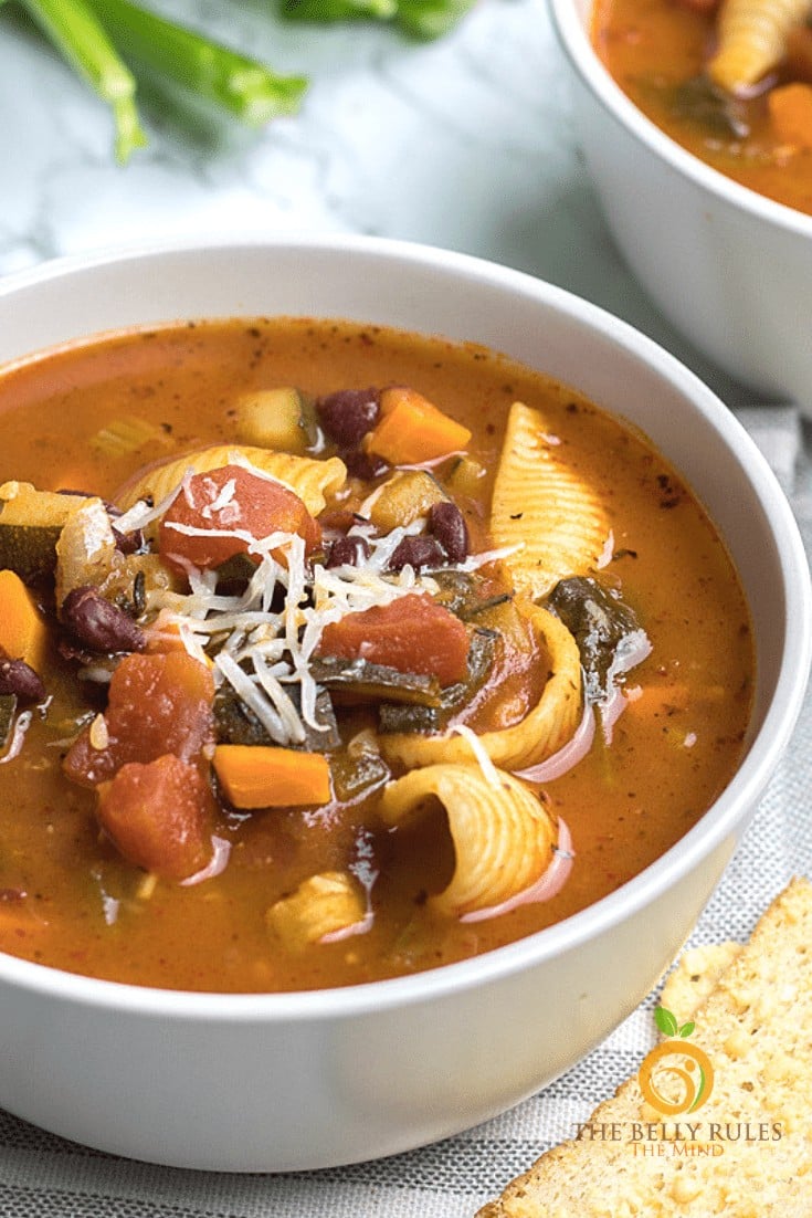 Instant Pot minestrone soup (3)