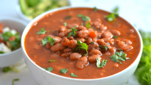 Charro Beans Instant Pot Recipe - The Belly Rules The Mind