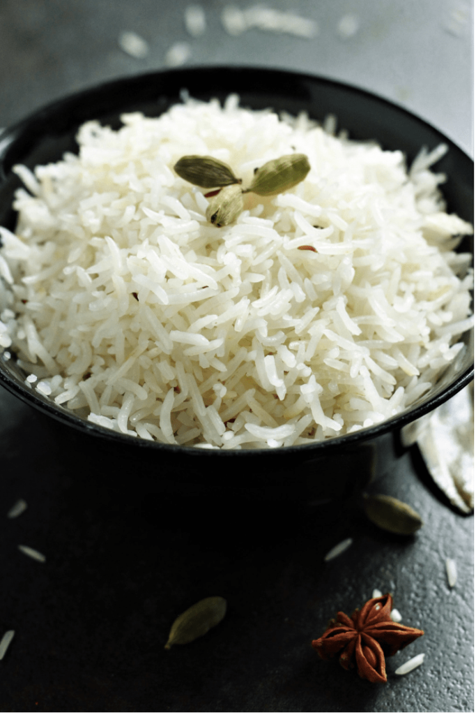 Basmati Rice cooked in Instant Pot