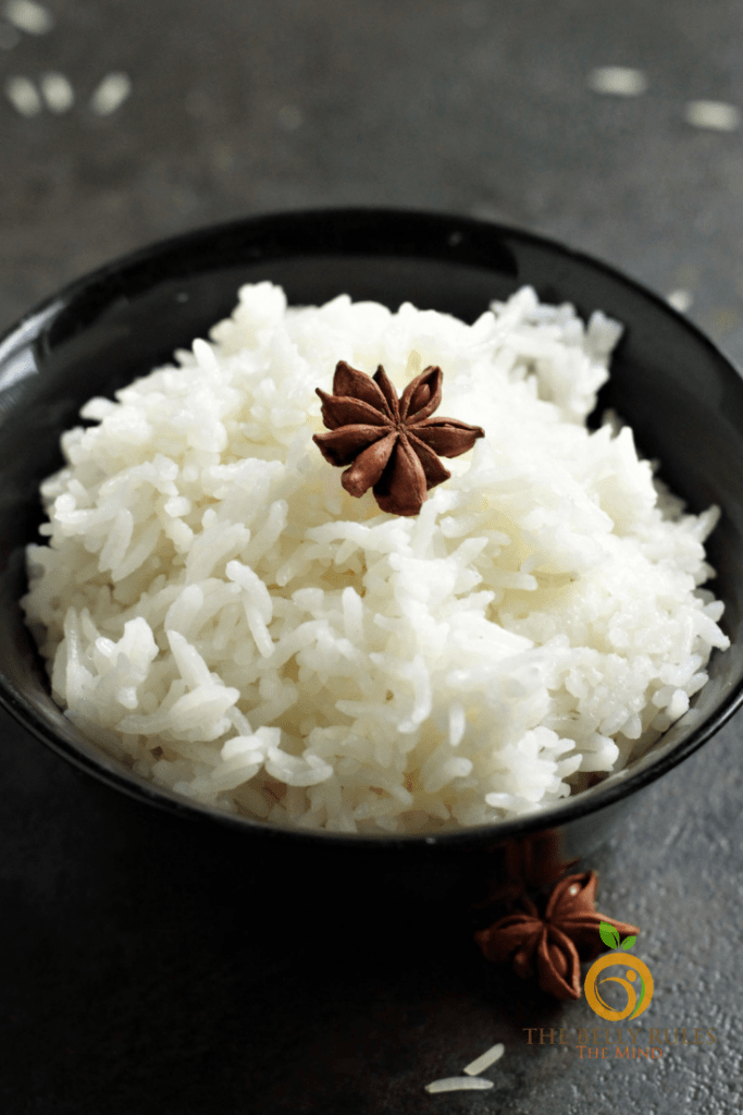 Sticky Jasmine Rice cooked in Instant Pot