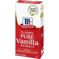 McCormick All Natural Pure Vanilla Extract, 1 fl oz