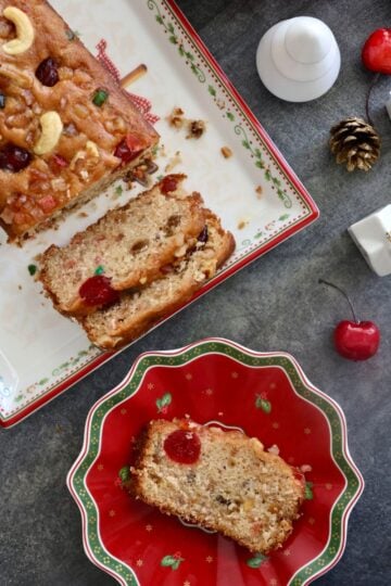 Christmas Fruit aka Plum cake recipe