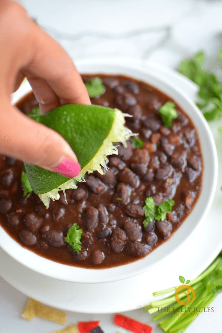 instant pot black bean soup
