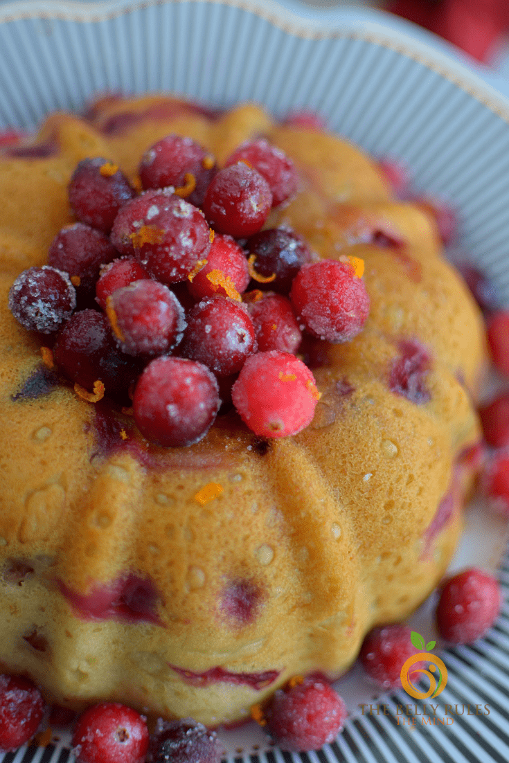 instant pot cranberry orange cake