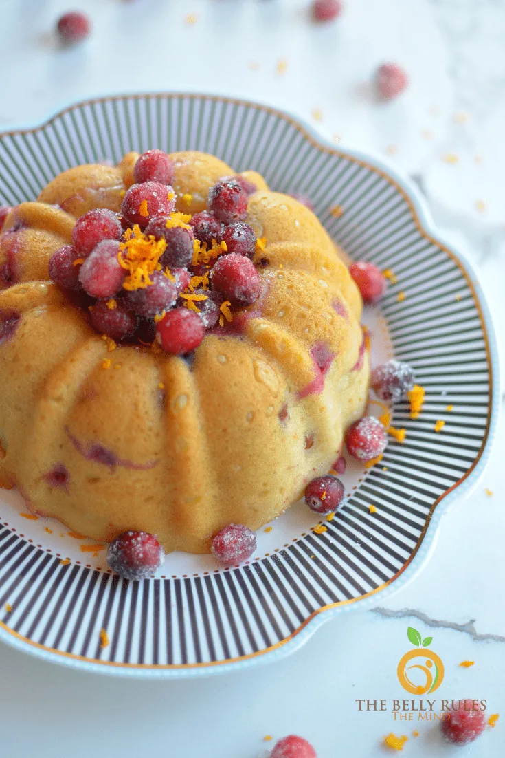 instant pot cranberry orange bundt cake