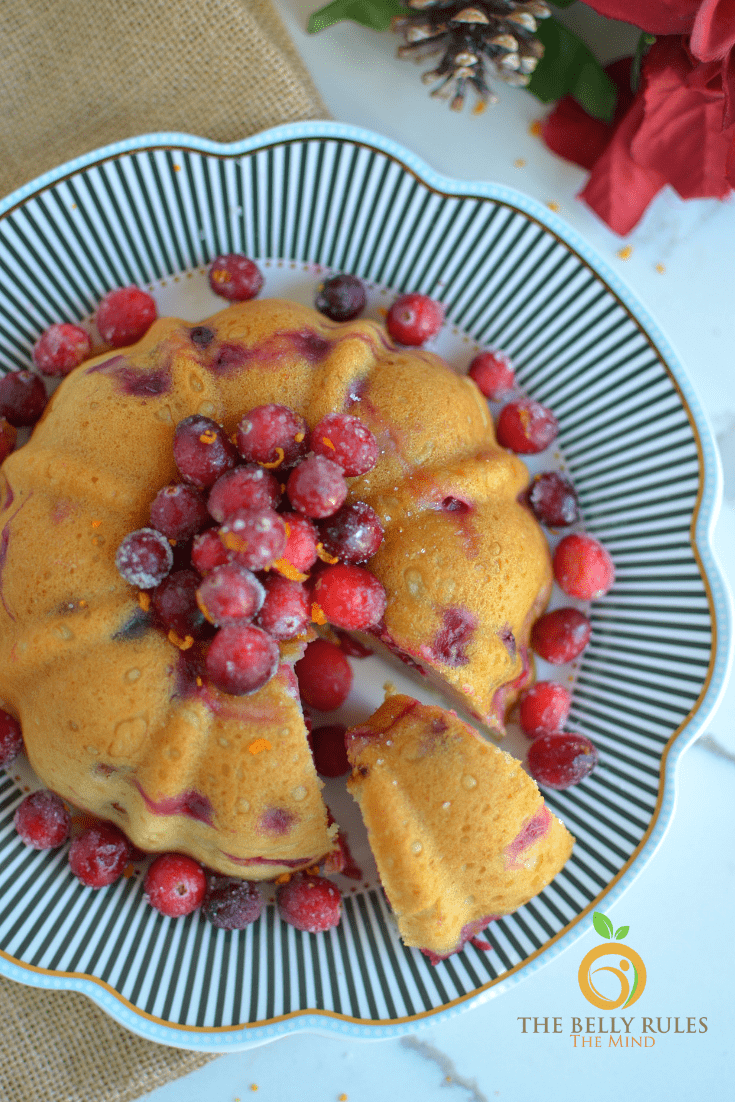 instant pot cranberry orange bundt cake