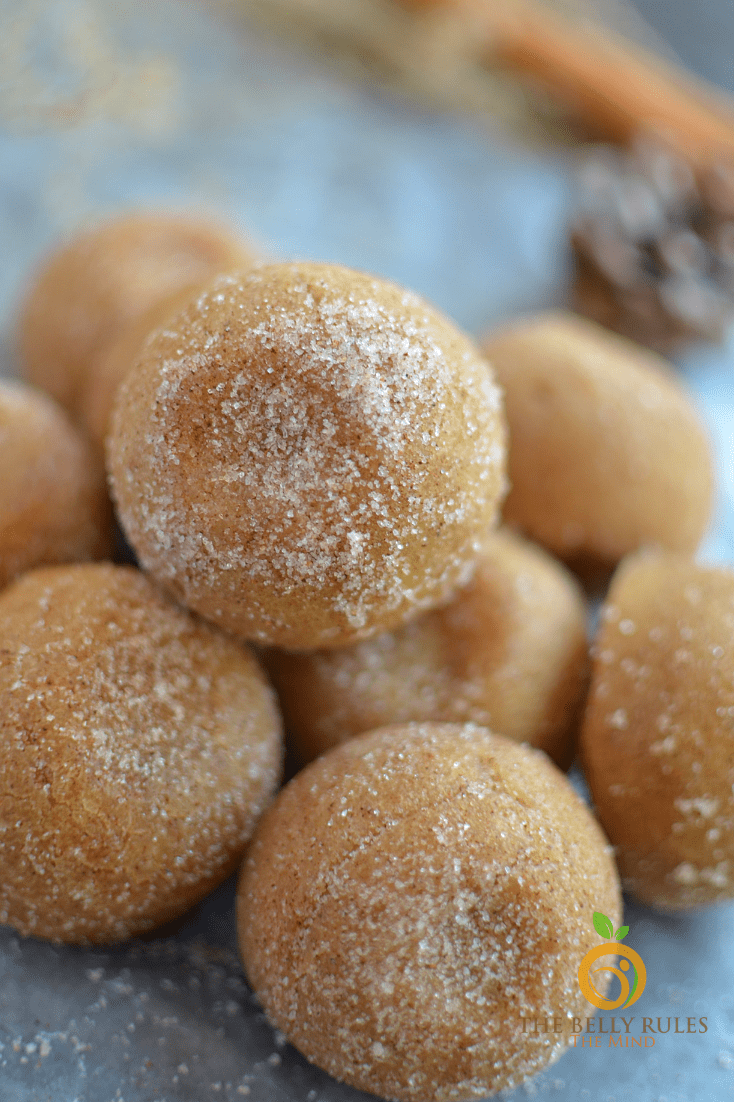 instant pot homemade churro bites- churro muffins