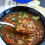instant pot lentil soup