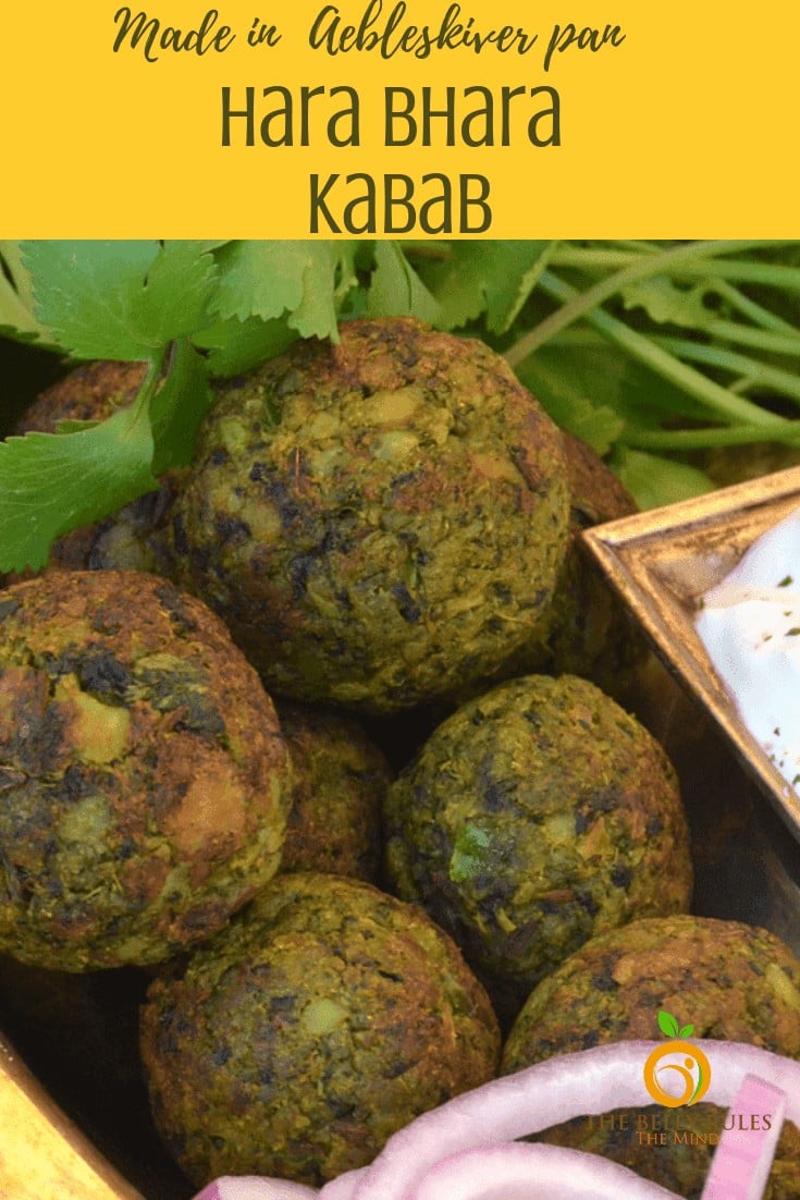 hara bhara kabab No Fry Appe Pan Recipes, Tricks & Video