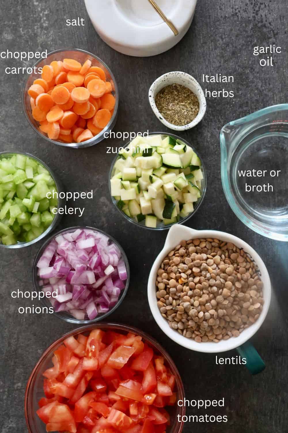 lentil soup recipe ingredients