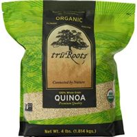 truRoots Organic Quinoa 100% Whole Grain Premium Quality, 4 lbs (Pack of 2)