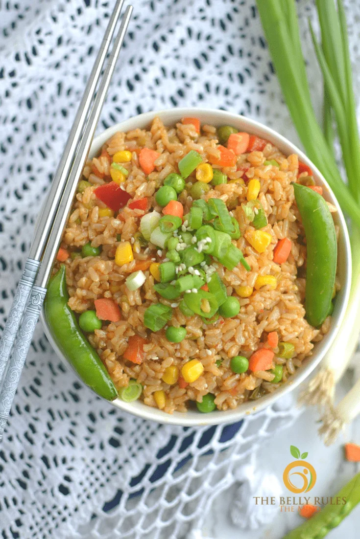 Instant Pot Fried Rice  The Belly Rules The Mind