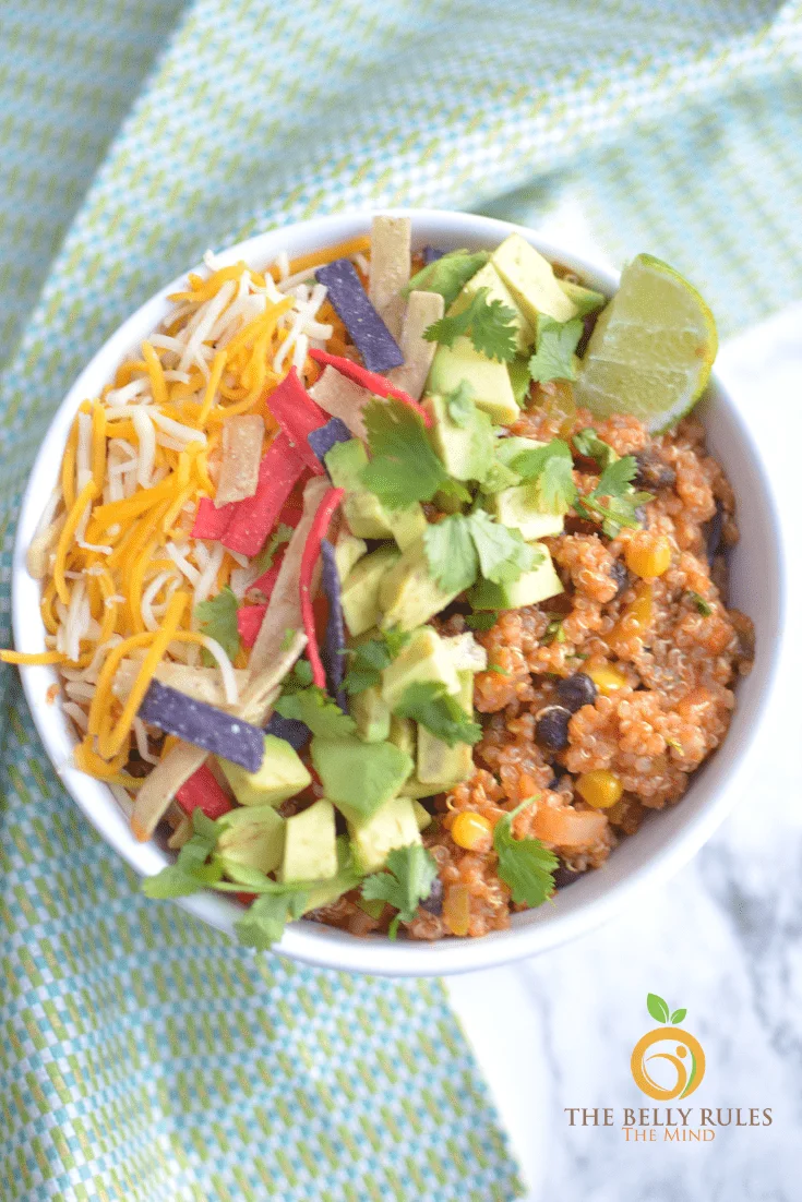 Instant pot discount quinoa burrito bowl