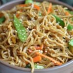 instant pot vegetabte chow mein
