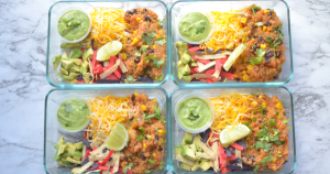 instant pot meal prep - quinoa burrito bowl (9)