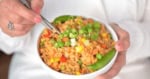 instant pot teriyaki fried rice bowl