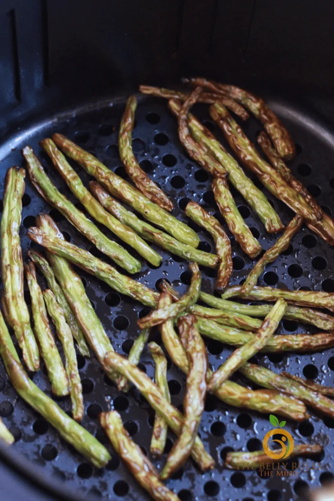 Air Fryer Frozen Green Beans - Bucket List Tummy