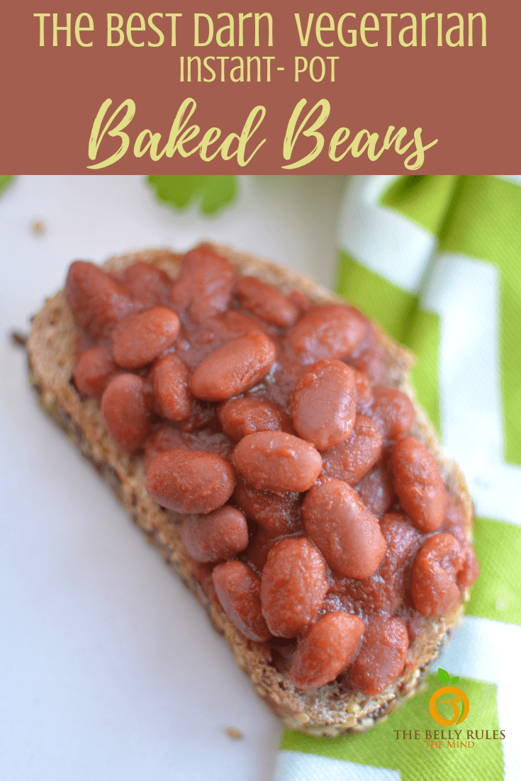 Instant Pot Baked Beans Dump & Stir Recipe | BellyRulesTheMind