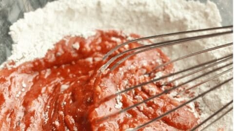 making batter for cauliflower wings