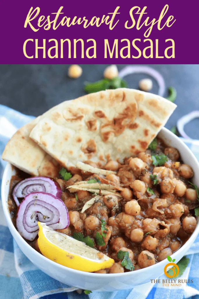 Super Easy Chana Masala (Instant Pot - Pressure Cooker Recipe)