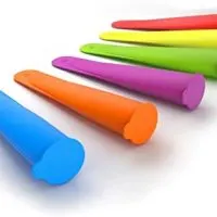 FoodWorks Silicone Ice Pop Maker Molds/Popsicle Molds, Set of 6