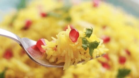Instant Pot Turmeric Rice 1 Instant Pot Yellow Turmeric Rice