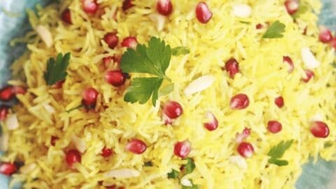Instant Pot Turmeric Rice 2 Instant Pot Yellow Turmeric Rice