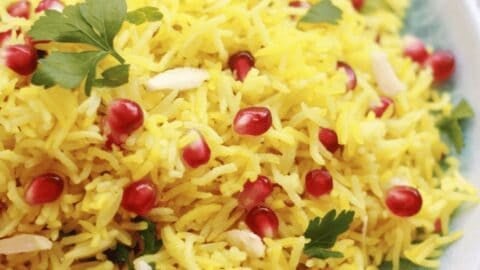 Instant Pot Turmeric Rice Instant Pot Yellow Turmeric Rice