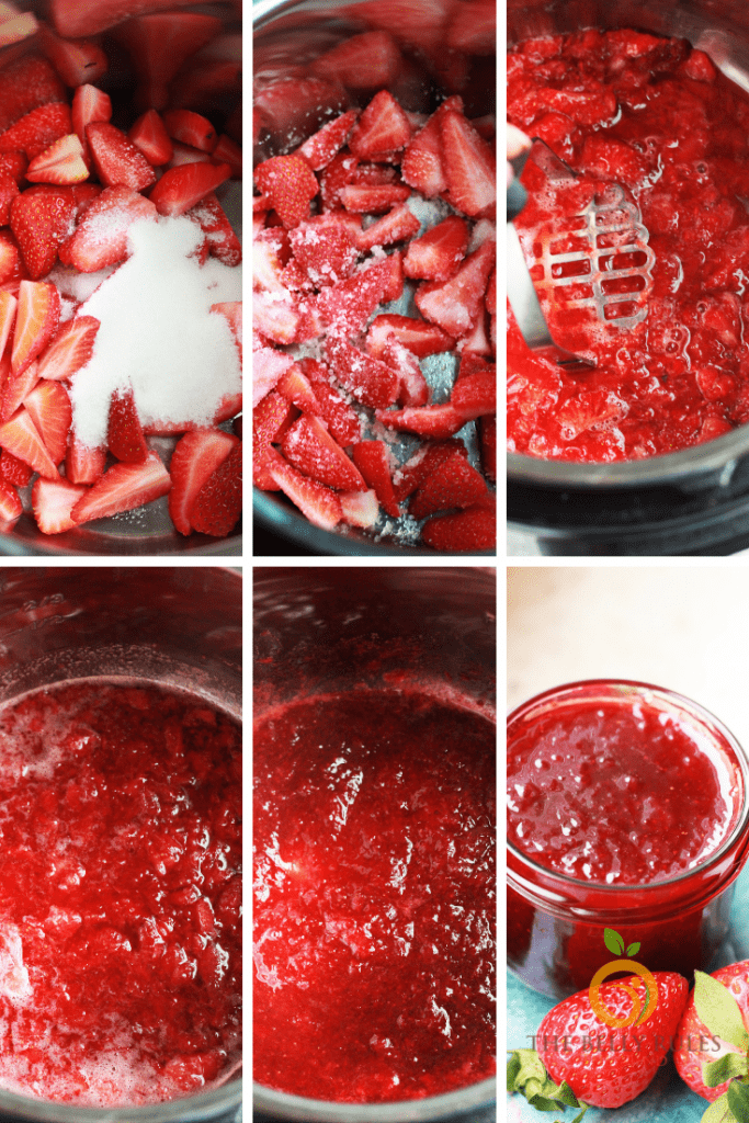 How to make strawberry jam steps