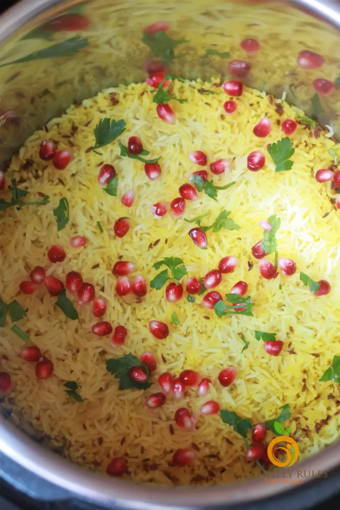 Instant Pot Packaged Saffron Yellow Rice - Sparkles to Sprinkles