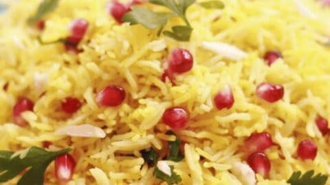 Yellow Turmeric Rice 3 Instant Pot Yellow Turmeric Rice