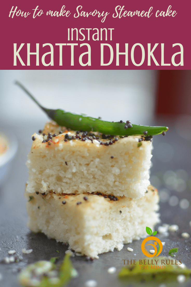 Homemade Instant Khatta Dhokla -White Dhokla