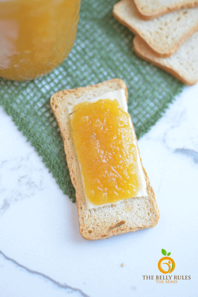 Pineapple Jam No Refined Sugar TheBellyRulesTheMind