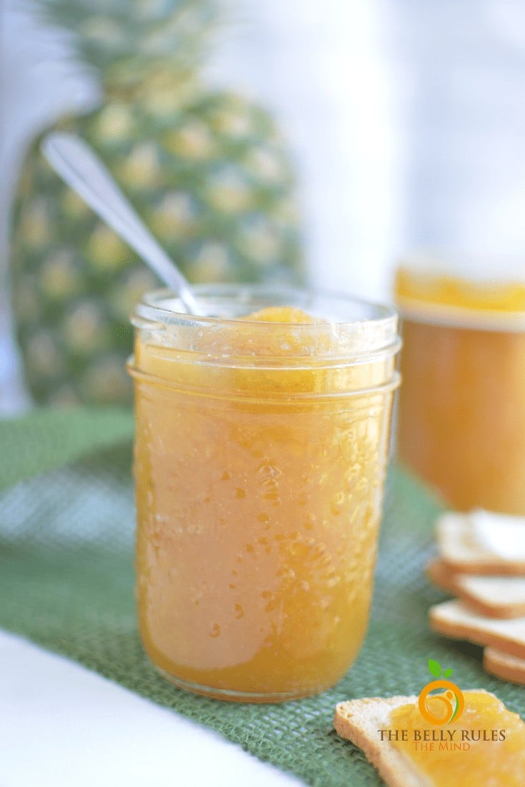 instant pot homemade pineapple jam