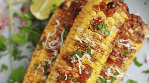 mexican street corn pin1 Air Fryer Mexican Street Corn