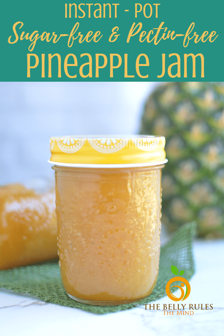 instant pot homemade pineapple jam